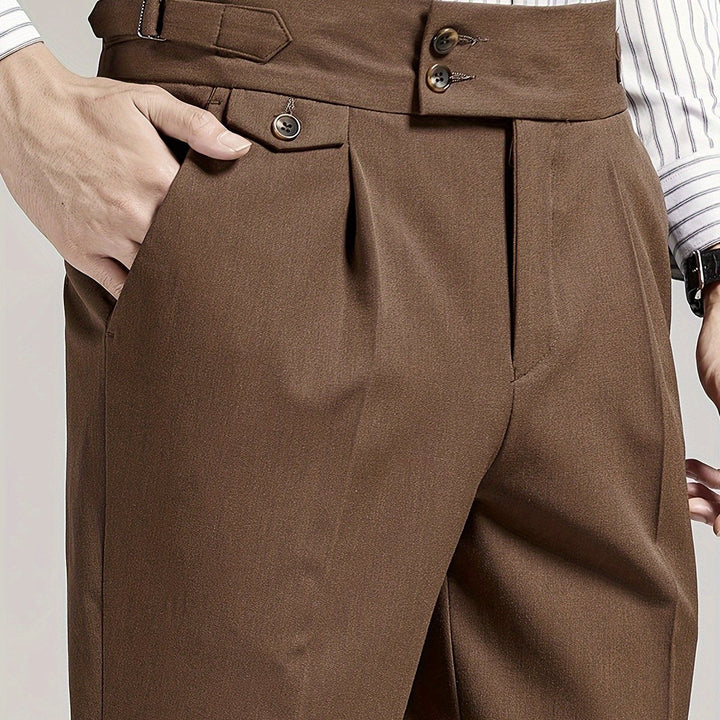 Hugo | Tailored Single-Pleat Pants