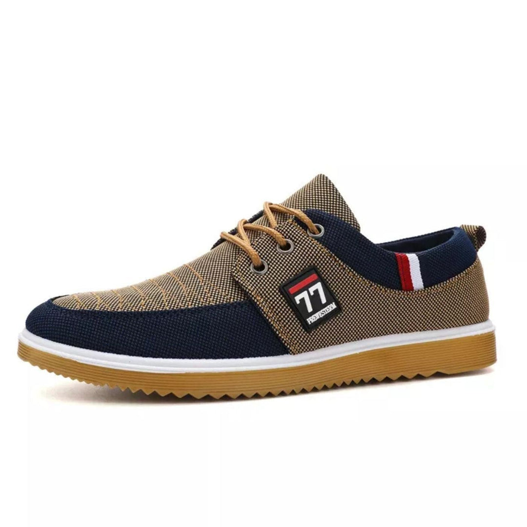 Garrett | Orthopedic Canvas Lace Shoes