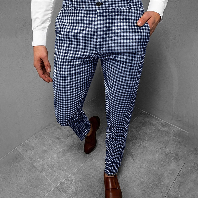 Gareth | Tailored Check Pants