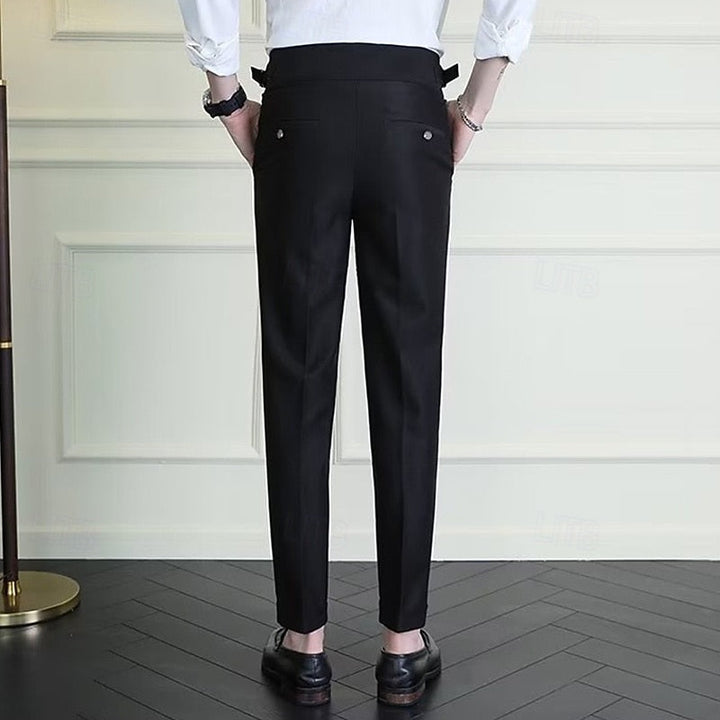 Quentin | Tailored Straight-Leg Pants