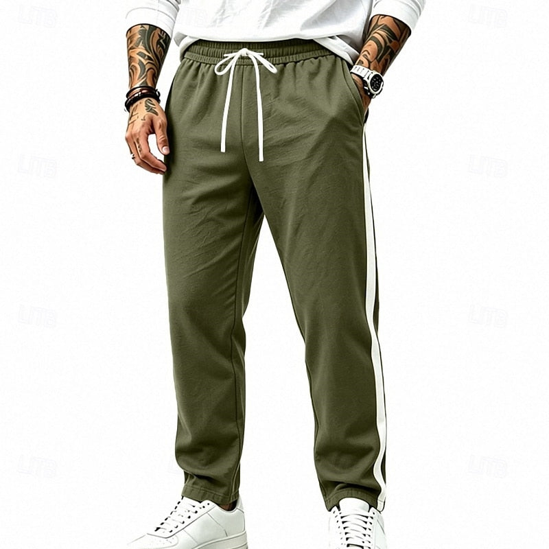 Damian | Relaxed Side-Stripe SweatPants