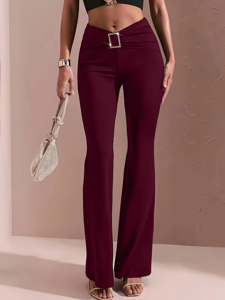 Rosemary | High-Waisted Flared Pants