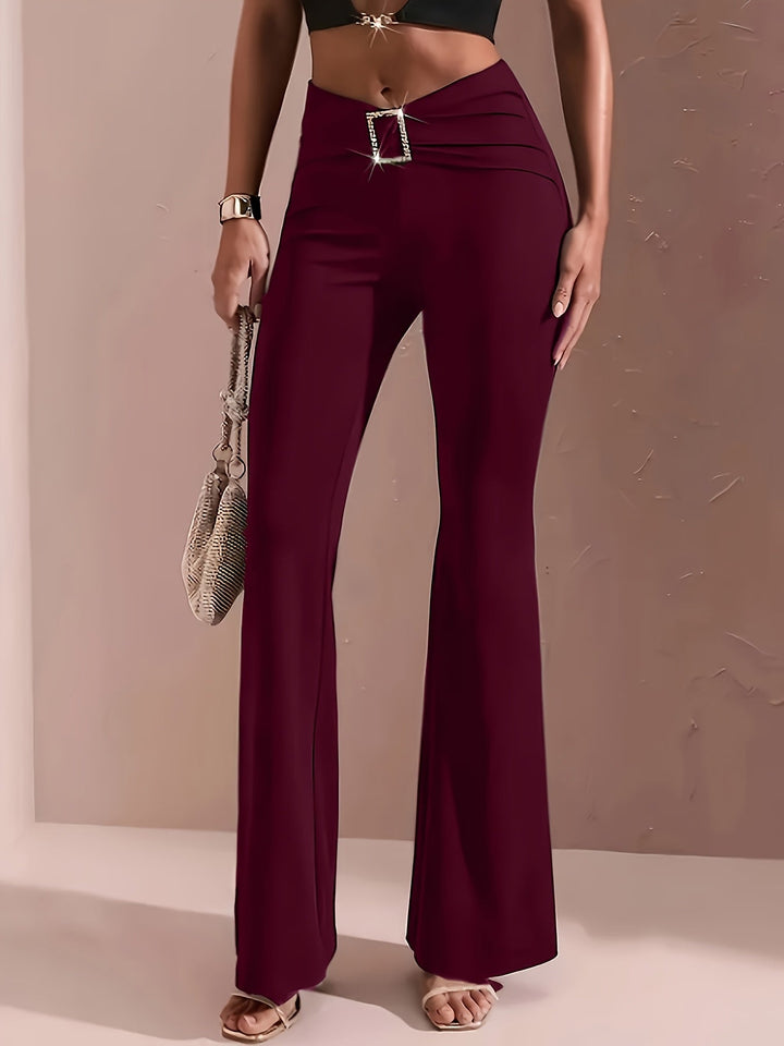 Rosemary | High-Waisted Flared Pants