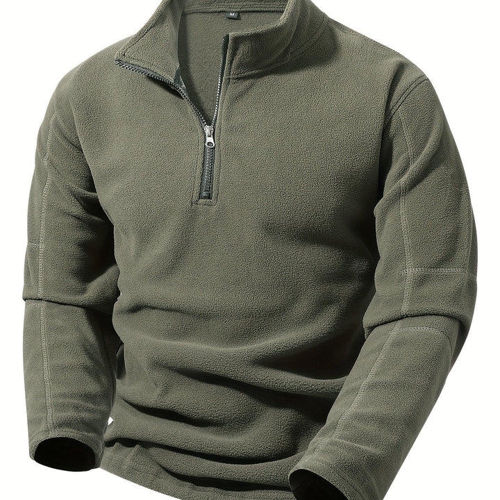 grayson | Half-Zip Stand-Collar Pullover