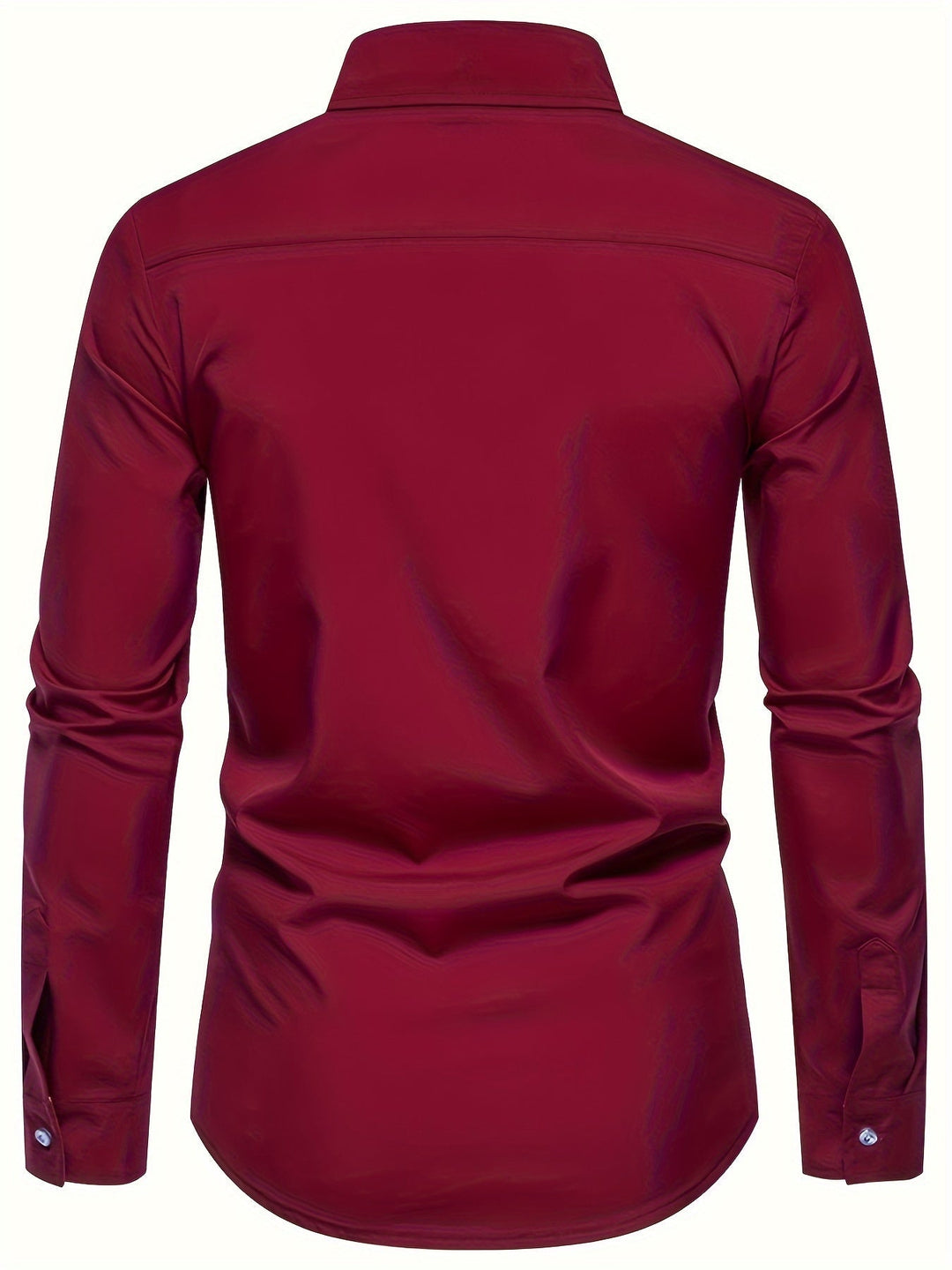 Anthony | Contrast Trim Button-Up Shirt