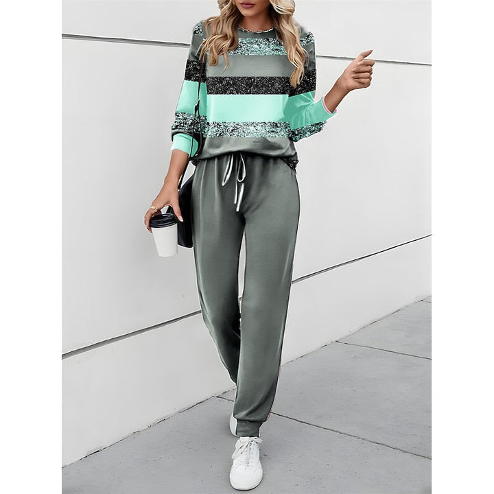 Sadie | color Block Two-Piece Set