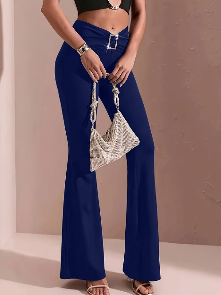 Rosemary | High-Waisted Flared Pants