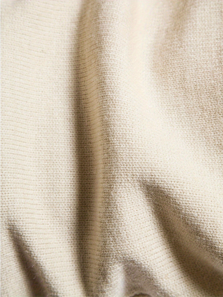 Malcolm | Classic Mock-Neck Sweater