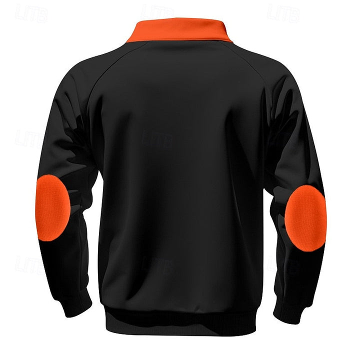 Keith | Quarter-Zip color Block Pullover