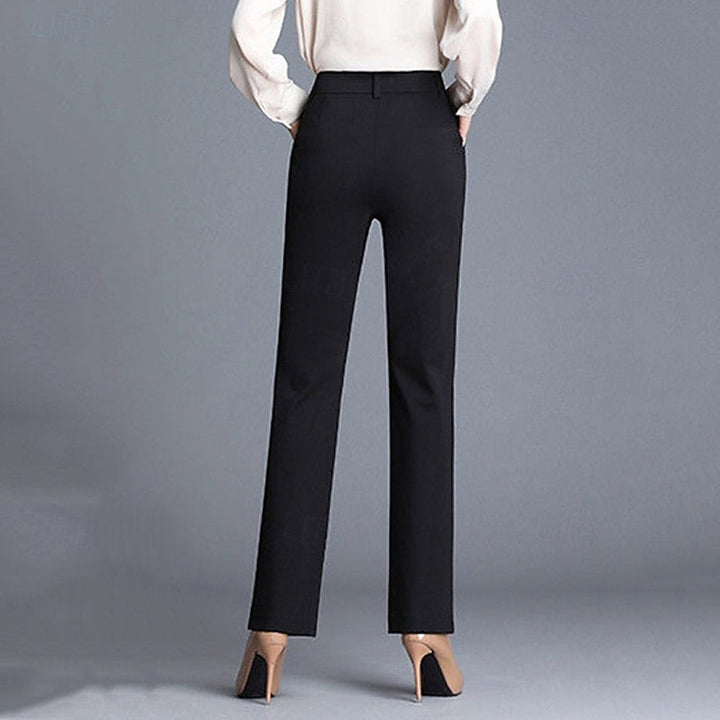 Vivian | Tailored Straight-Leg Pants
