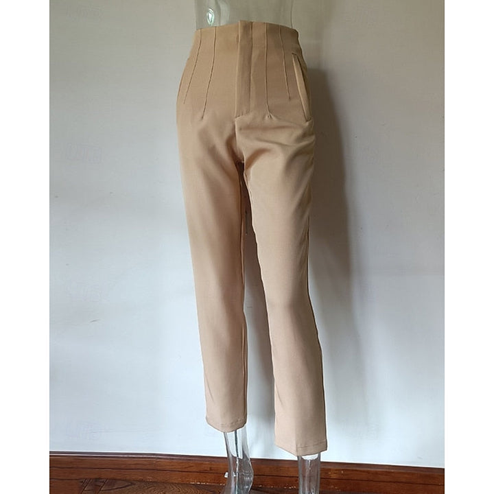 Adrienne | High-Waisted Tailored Pants