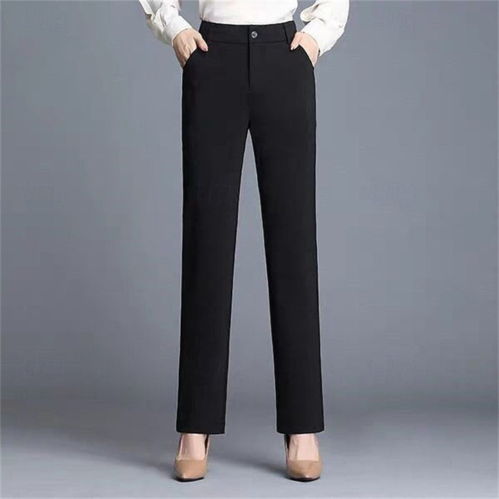Vivian | Tailored Straight-Leg Pants