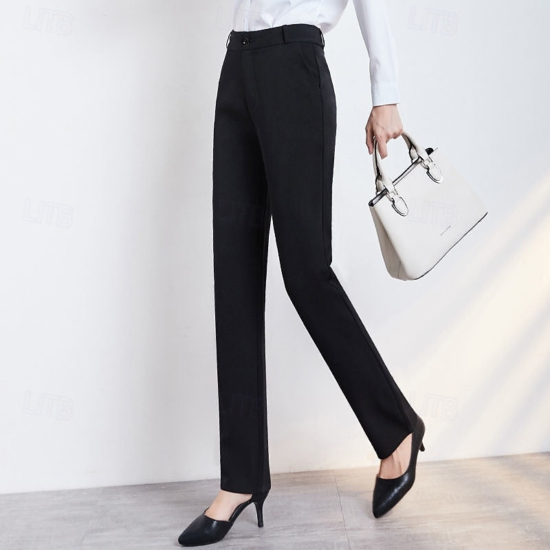 Vivian | Tailored Straight-Leg Pants