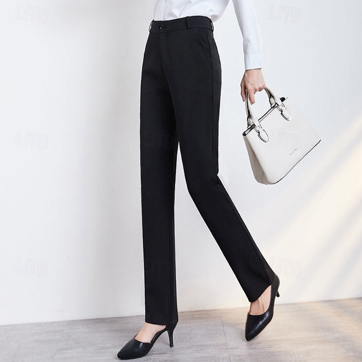 Vivian | Tailored Straight-Leg Pants