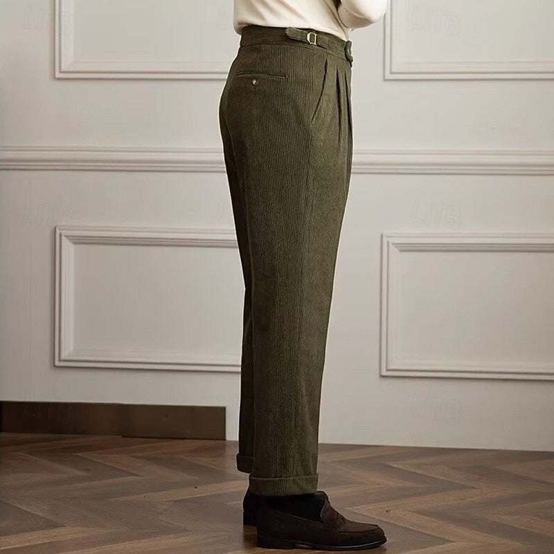 Merrick | Pleated Gurkha Pants