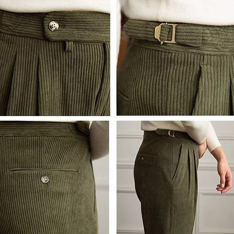 Merrick | Pleated Gurkha Pants