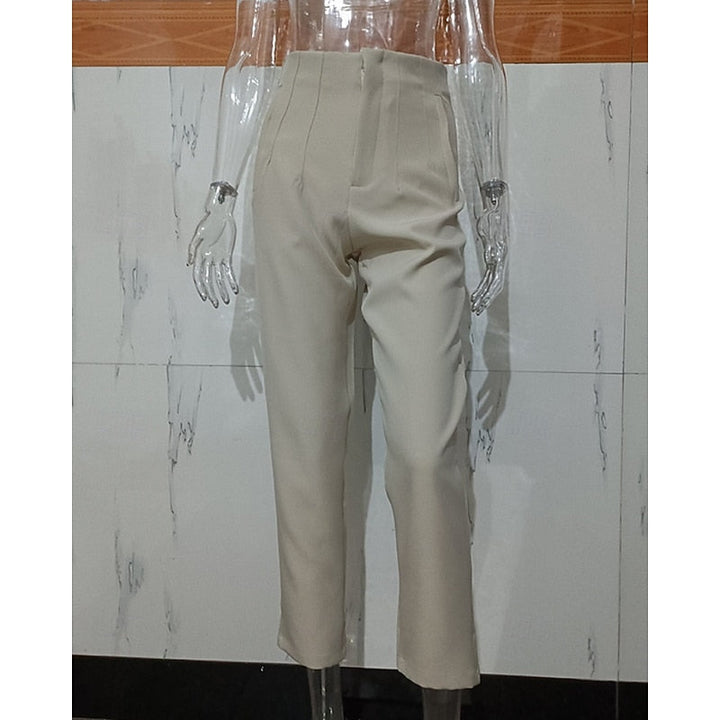 Adrienne | High-Waisted Tailored Pants