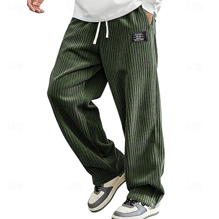 Damian | Relaxed Ribbed Comfort Pants