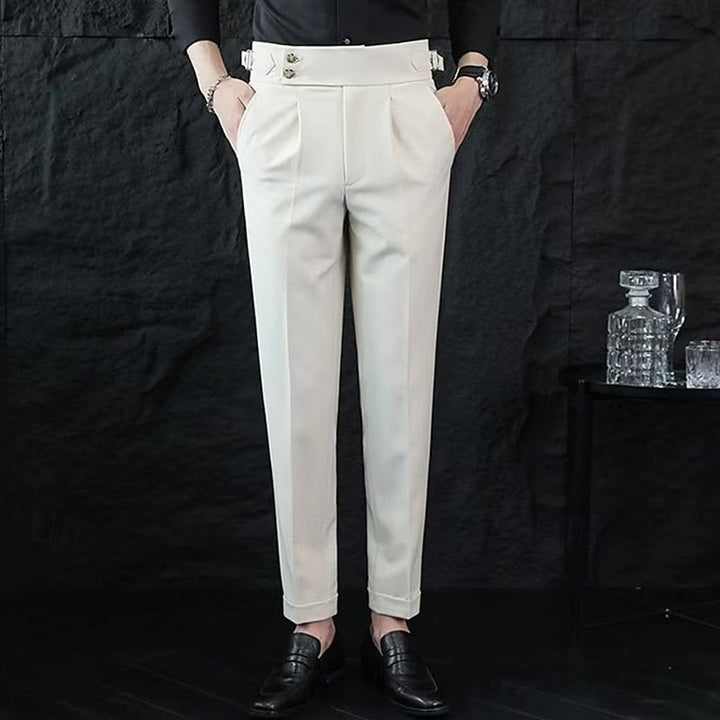 Quentin | Tailored Straight-Leg Pants