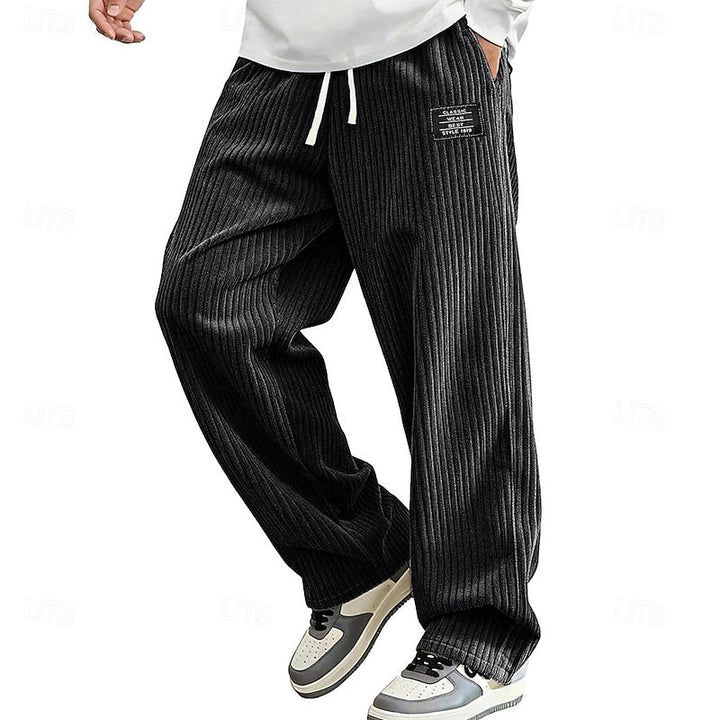 Damian | Relaxed Ribbed Comfort Pants