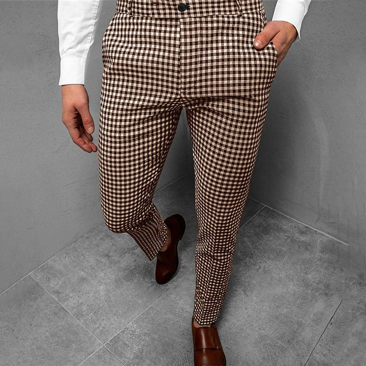 Gareth | Tailored Check Pants