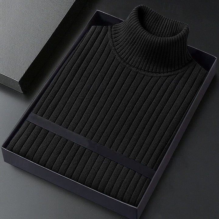 Wallace | Ribbed High-Neck Sweater