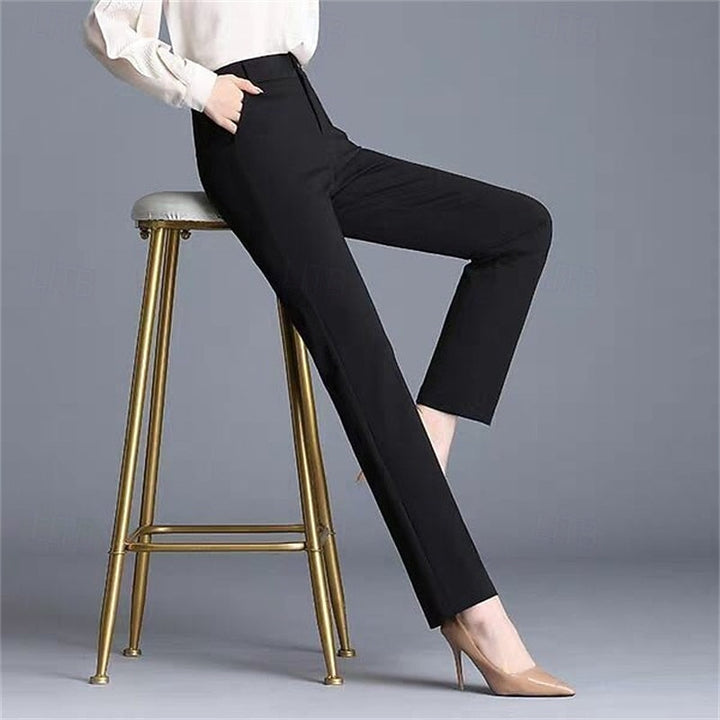 Vivian | Tailored Straight-Leg Pants